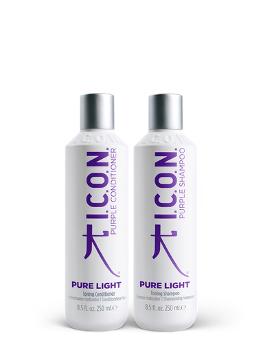 Pure light | Champú y acondicionador matizador púrpura